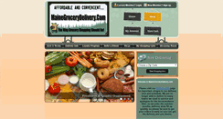 Desktop Screenshot of mainegrocerydelivery.com